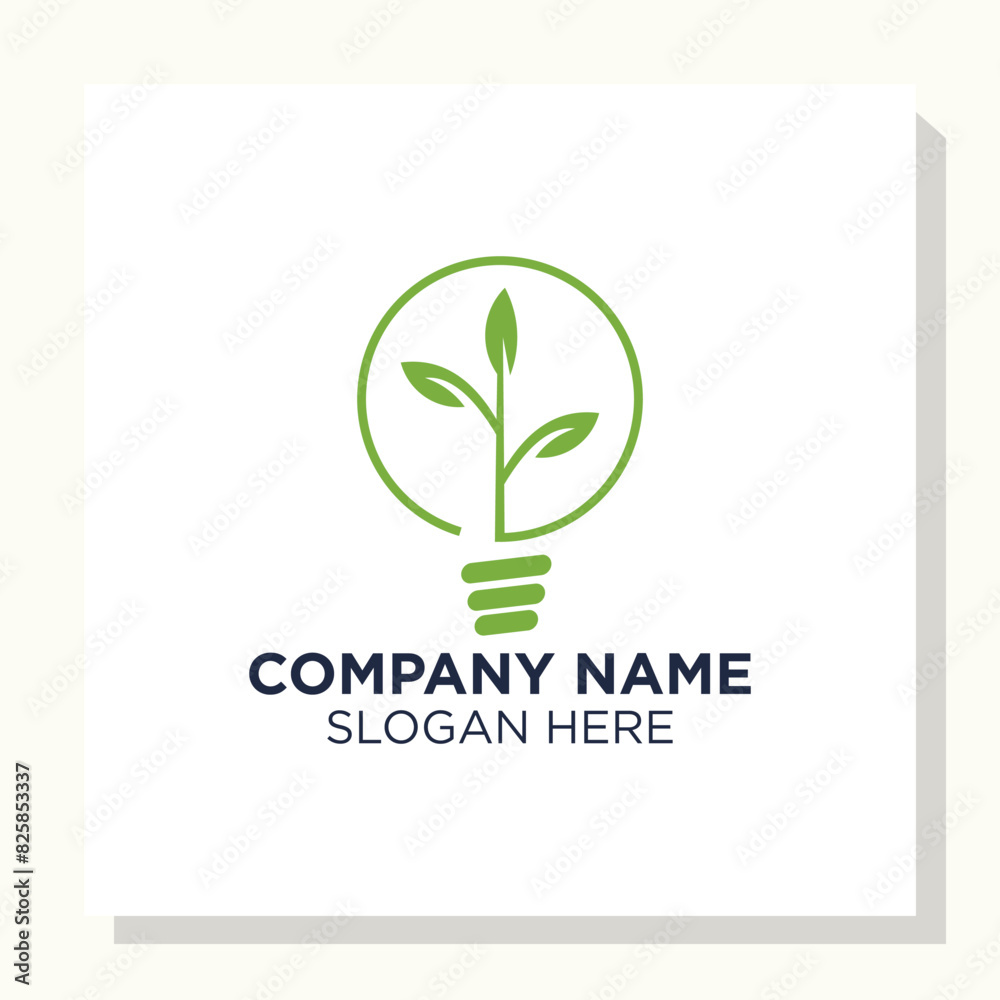smart nature logo design concept, nature energy logo vector smart nature logo design concept, nature energy logo vector