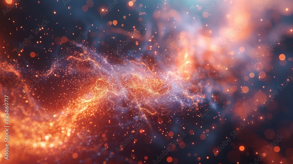 Contemporary Renderings Particle Fusion A Captivating Blend of Classic
