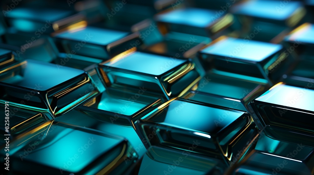 A modern geometry background with overlapping transparent hexagons in shades of blue and green, creating a dynamic and layered visual effect. A modern geometry background with overlapping transparent hexagons in shades of blue and green, creating a dynamic and layered visual effect.