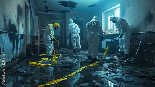 Professional Crime Scene Cleaning and Disinfection Team for Safe Biohazard Removal and Decontamination Services