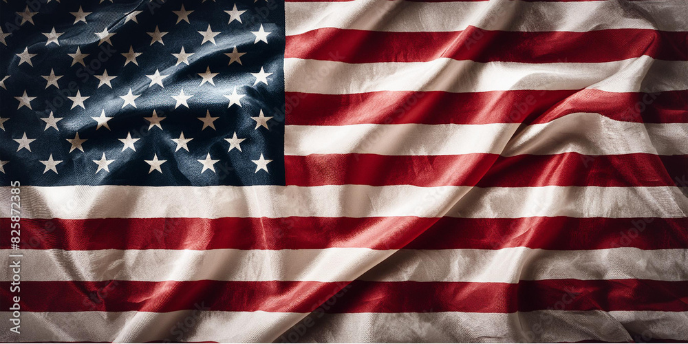 Fototapeta premium American Flag For Memorial Day Background
