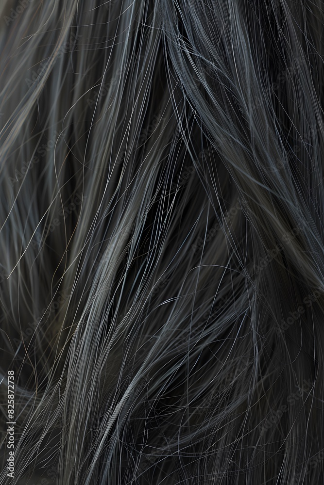 Naklejka premium Full frame shot of woman hair.