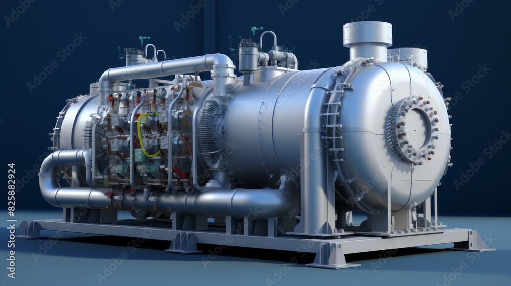 Gas Pipeline Compression Station Centrifugal compressors Gas Pipeline Compression Station Centrifugal compressors