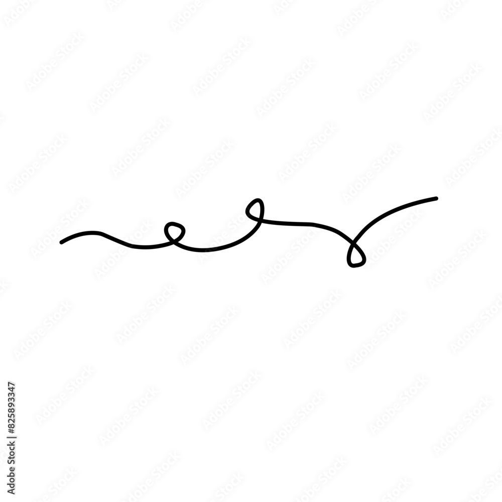 abstract curly lines doodle abstract curly lines doodle