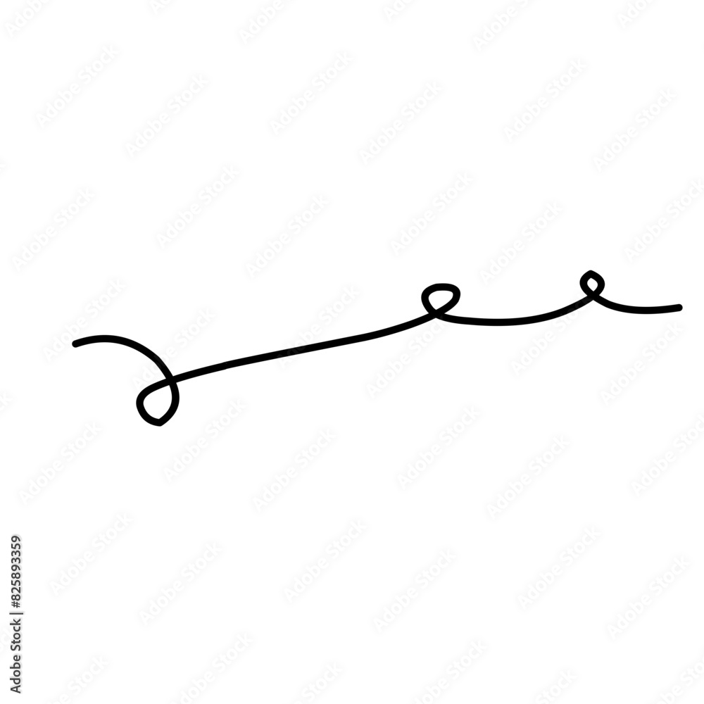 abstract curly lines doodle abstract curly lines doodle