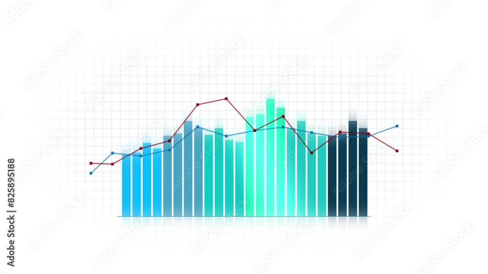 Bar graphs and linear graphs that fluctuate.
Bar graphs and linear graphs that fluctuate.