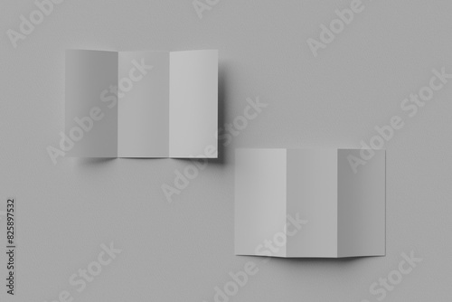 brochure blank white template