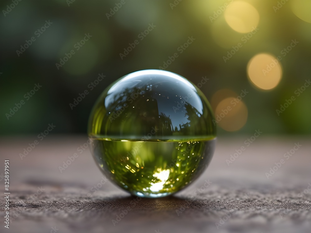 Transparent glass ball Transparent glass ball