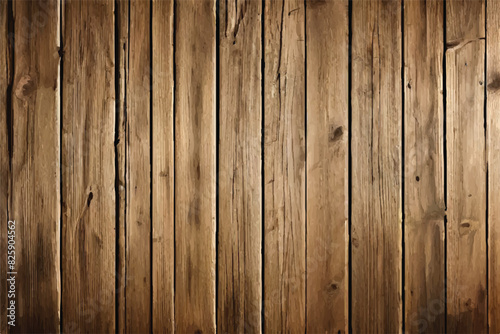 Wood texture. Background old panels. Empty natural brown wooden background. Brown wood plank texture background. hardwood floor. © Usama