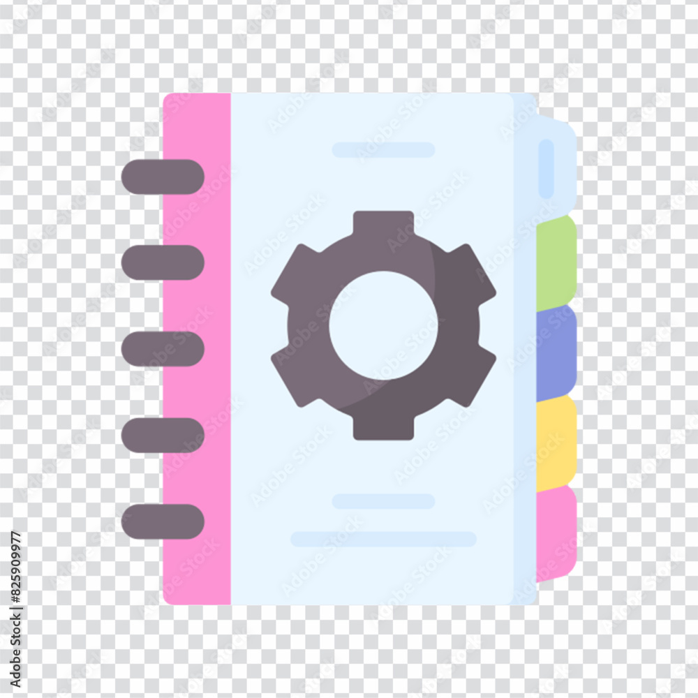 Agenda vector icon design in eps 10 Agenda vector icon design in eps 10