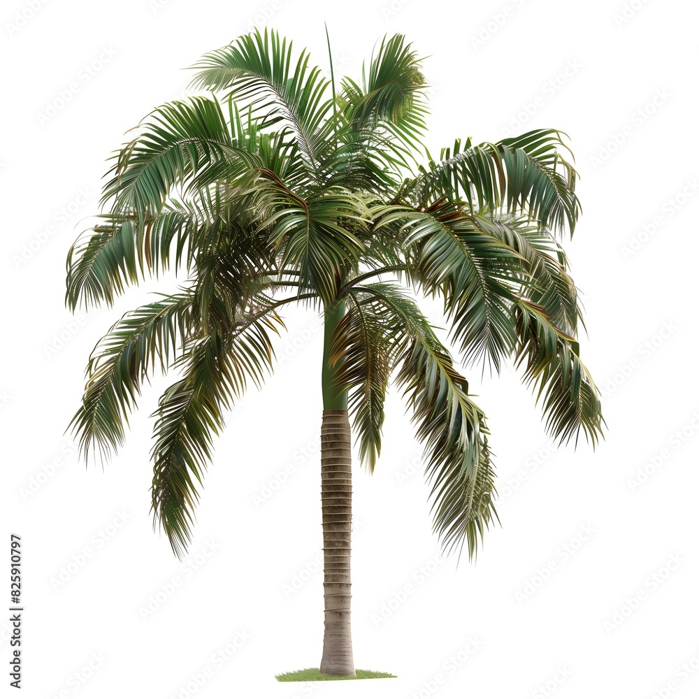 Fototapeta premium a tree on white background