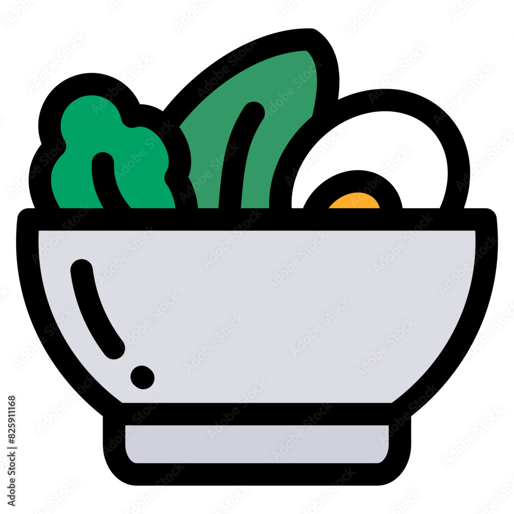 Salad Bowl Icon Element For Design Salad Bowl Icon Element For Design