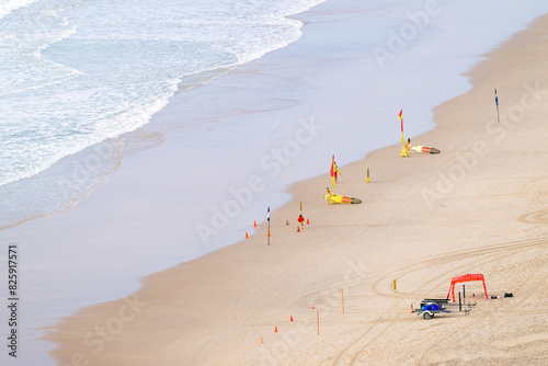 surf lifesaver lifesaving beach, Queensland Australia, rescue swimming swimmer drown drowning, ocean sea coast coastal, travel tourism destination, summer holiday vacation
