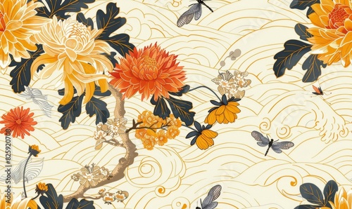 Beautiful seamless pattern