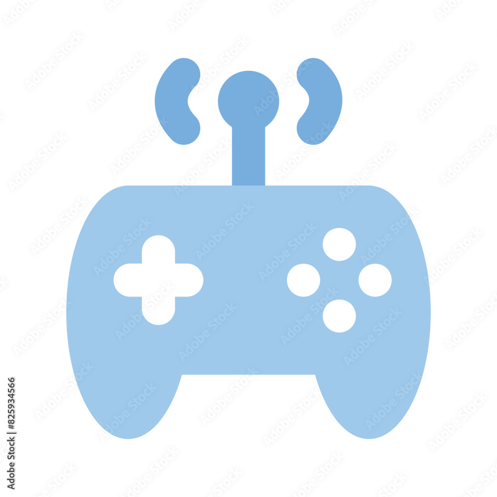 Trendy editable icon of gamepad in modern style