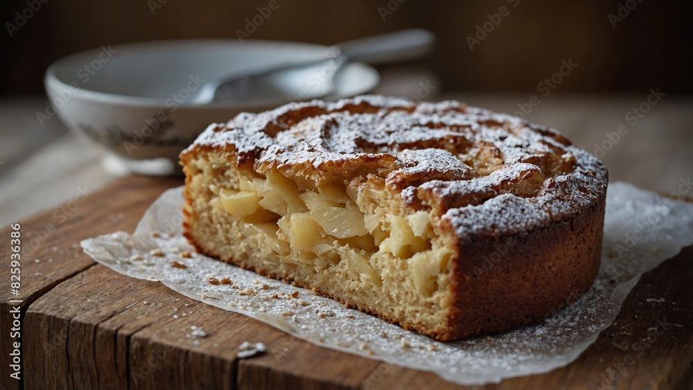 Gammeldags Æblekage (Old-Fashioned Apple Cake) Gammeldags Æblekage (Old-Fashioned Apple Cake)
