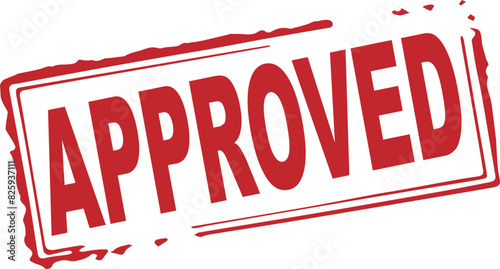 Approved red seal icon, approved, red, seal, OK, passed, seal, vector, icon,