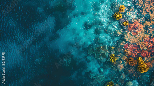 a colorful coral reef