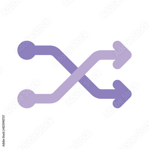 Get your hold on this amazing icon of crossover arrow