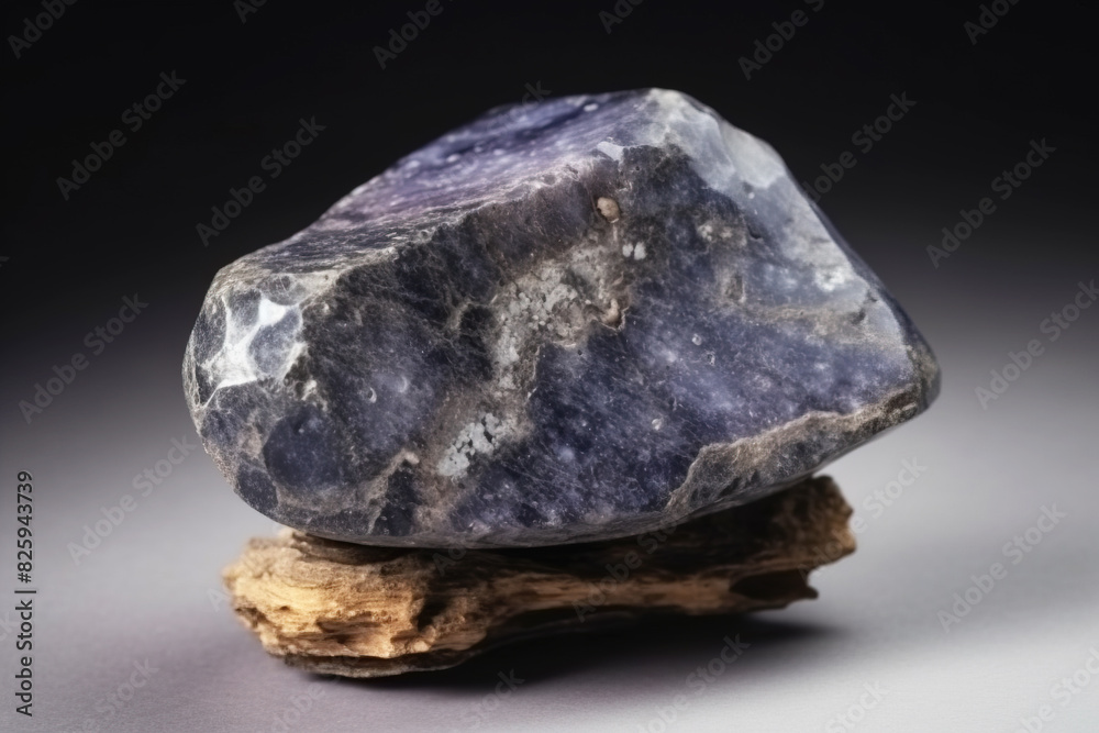 Tinaksite fossil mineral stone. Geological crystalline fossil. Dark background close-up. Tinaksite fossil mineral stone. Geological crystalline fossil. Dark background close-up.