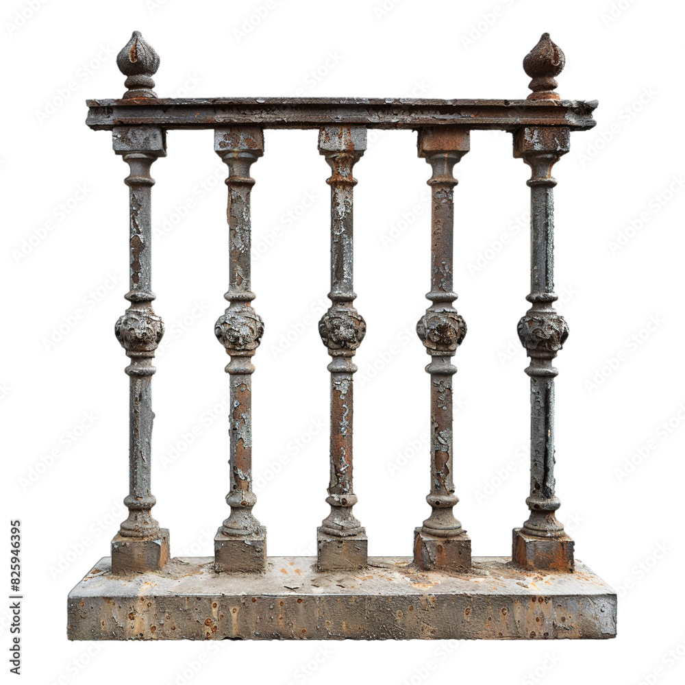 Fototapeta premium wrought railing