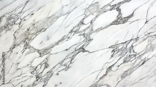 Detailed white and gray marble texture