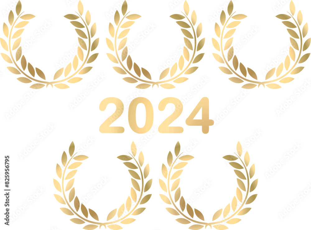 Five golden laurel wreaths for 2024 Five golden laurel wreaths for 2024