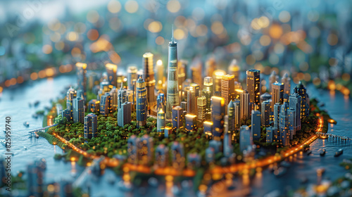 Shift the axis of the city