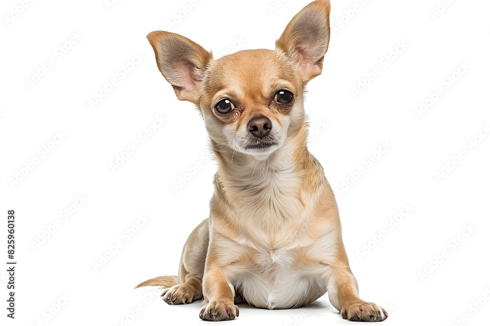 Adorable Chihuahua Puppy Posing in Studio Photography Adorable Chihuahua Puppy Posing in Studio Photography
