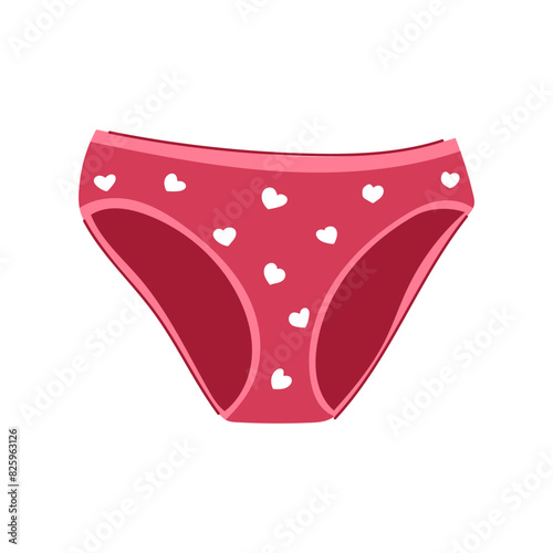 figure woman panties cartoon. beauty perfect, health diet, fit healthy figure woman panties sign. isolated symbol vector illustration