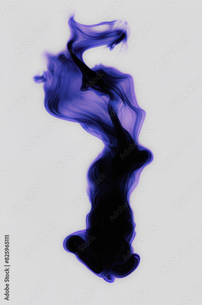 purple ink drop on light grey background purple ink drop on light grey background