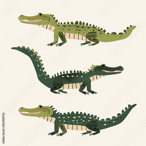 Alligators Minimalist