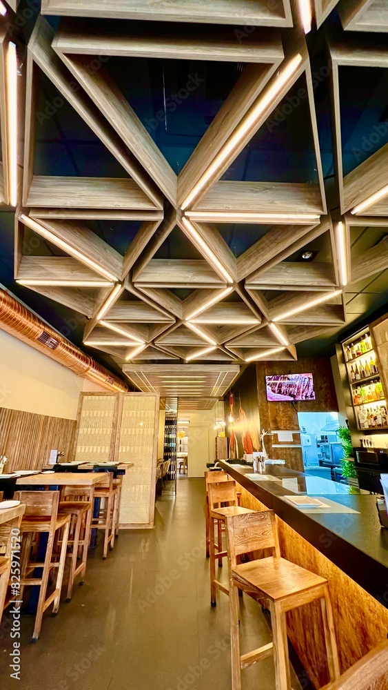 RESTAURANTE DE ESTILO ORIENTAL DE DISEÑO RESTAURANTE DE ESTILO ORIENTAL DE DISEÑO