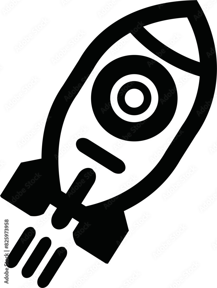 Rocket icon vector ,star up bussines Rocket icon vector ,star up bussines