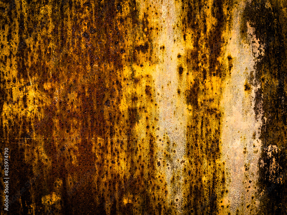 Fototapeta premium Large Rusty texture, perfect for your background with space for adding your text or image