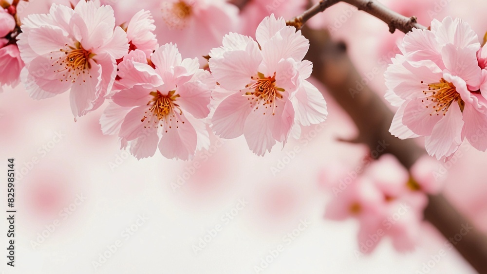 Obraz premium beautiful cherry blossoms