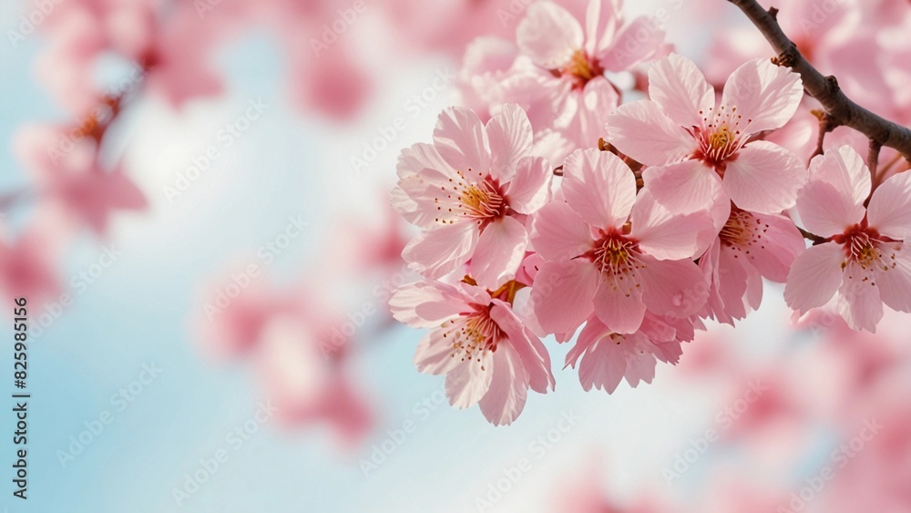 Obraz premium beautiful cherry blossoms