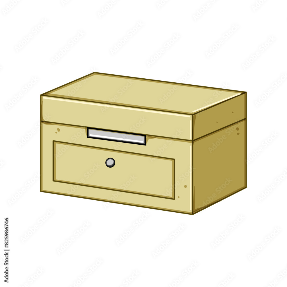 box jewelry organizer cartoon. jewellery storage, woman table, case magnet box jewelry organizer sign. isolated symbol vector illustration box jewelry organizer cartoon. jewellery storage, woman table, case magnet box jewelry organizer sign. isolated symbol vector illustration