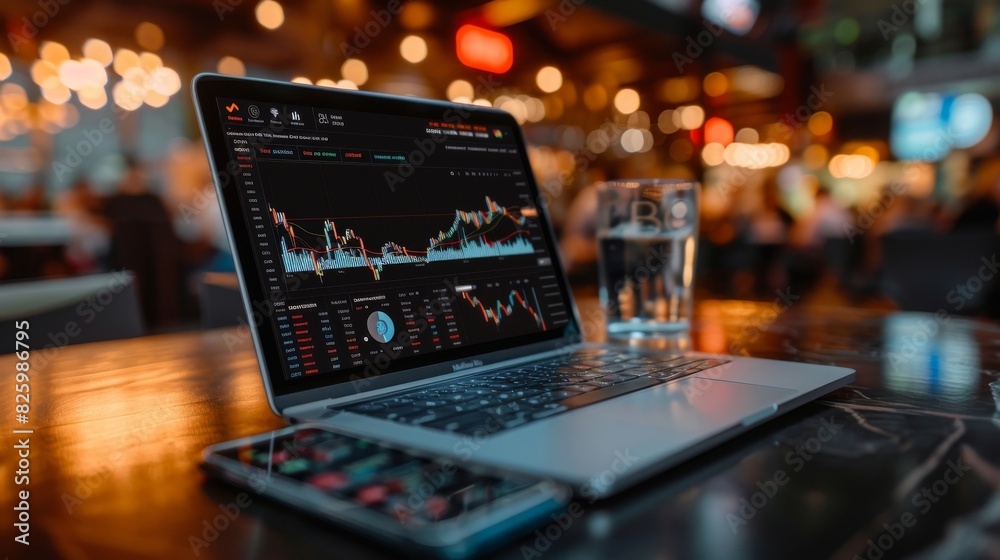 cryptocurrency wallet or exchange interface on a tablet or laptop cryptocurrency wallet or exchange interface on a tablet or laptop