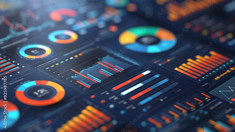 Visual breakdown of essential business analysis components using charts, graphs, and bullet points. Visual breakdown of essential business analysis components using charts, graphs, and bullet points.