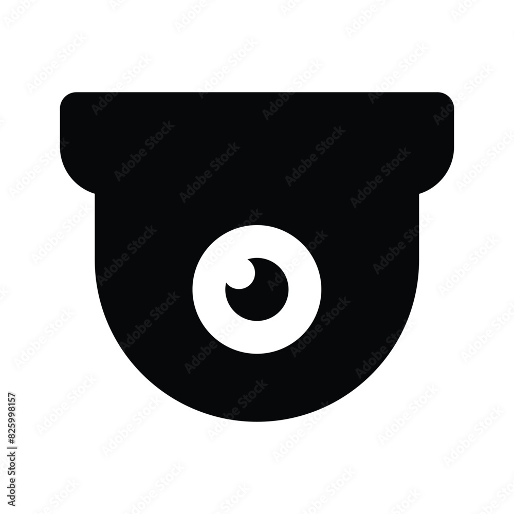 Download this premium vector of CCTV, security camera icon Download this premium vector of CCTV, security camera icon
