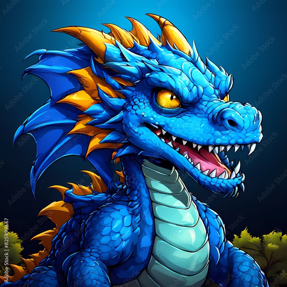 cute cartoon dragon Generative AI
cute cartoon dragon Generative AI