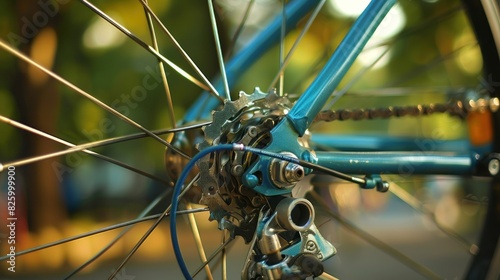 bicycle hydraulic brake disc.