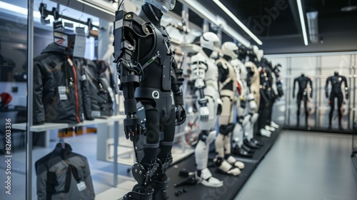 futuristic exoskeleton and robotic prosthetics development center
