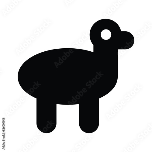 Amazing robotic dog vector design, robot dog icon