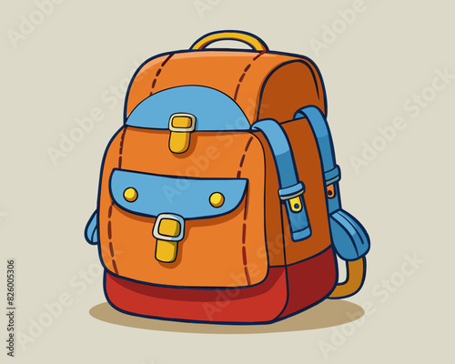 illustration of a rucksack
