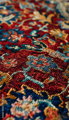 Persian or turkish carpets and rugs. High quality traditional pattern for home decor © Yeivaz