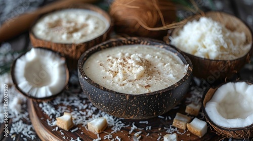 coconut milk, thick and luscious coconut milk is a lactose-free option great for those with intolerances its versatility suits various sweet and savory recipes
