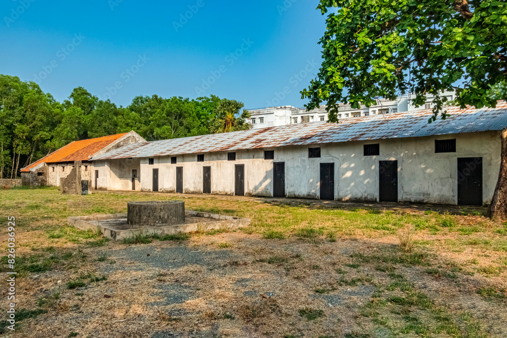 Chuong Bo prison,Famous historical relics on Con Dao island, Ba Ria Vung Tau, Vietnam Chuong Bo prison,Famous historical relics on Con Dao island, Ba Ria Vung Tau, Vietnam