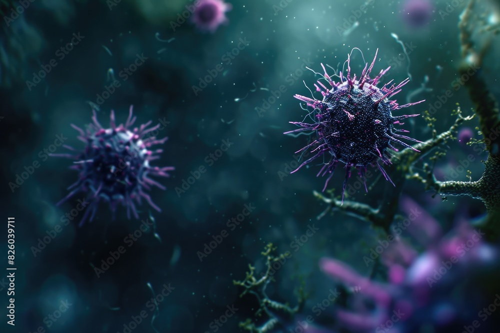 The Hidden World: Virus Under the Lens The Hidden World: Virus Under the Lens